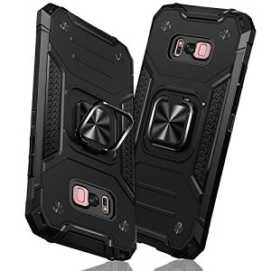 TMUJWS Samsung Galaxy S8 Plus 用ケース リング 衝撃吸収 耐衝撃 TPU+PCバンパー 二重構造 米軍MIL規格 全面保護カバー 滑り防止 車載ホルダー対応 擦り傷防止 滑り止め 軽量 薄型 アイフォン S8 Plus