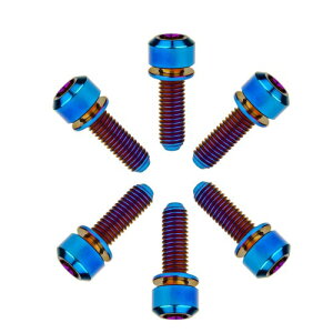 Dingtai 6 `^]ԃ{goCNXe M5x16mm M5x18mm M5x20mm Zp{g (Ă, M5x16mm)