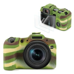 VOVMOEYA Lm CANON EOS R8ƌ JیP[X(KXtB2t 9H 0.25mm)AEOS R8{fBP[X \tgȃVR ~[XJJo[ y Sʕی Or