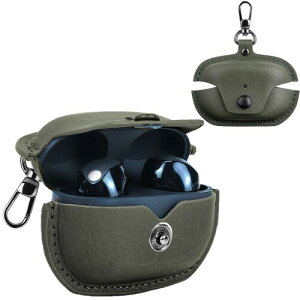 BUITFOU For Sony WF-1000XM5 �p �P�[�X �\�j�[�isony�jWF-1000XM5 ���U�[�P�[�X �J�o�[ �\�j�[ WF-1000XM5 �J�o�[ PU�v �{�v�����h�~ �ϏՌ� LED���C�g�� �J���r�i�t�� �����h�~(�O���[��)