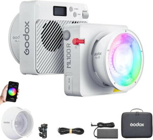 Godox ML100R RGBBepCg 1800-10000KFx 14ނ̃Vl}eBbNFX Av\ YouTube/TikTok^ABeACuXg[~OAX^WIƖɓKp