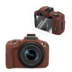 VOVMOEYA Lm CANON EOS R50ƌ JیP[X(KXtB2t 9H 0.25mm)AEOS R50{fBP[X \tgȃVR ~[XJJo[ y Sʕی Or