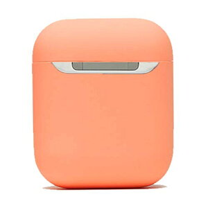 DamonLight AirPods�P�[�X AirPods��2����Ƒ�1����ɓK�p (�O��LED���C�g��������) Apple���C�����X�C���z��AirPod�p�V���R���V���b�N�v���[�t�ی�J�o�[ (�t���~���S)