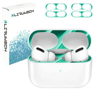 LIRUWECH for AirPods Pro 3 �_�X�g�K�[�h �G�A�[�|�b�Y �v����3����i2025�j�Ή��_�X�g�J�o�[ ����h�~ �ی�V�[�� �ɔ� 18K ���b�L �� �ق��� ���S �N���h�~ �h�o ������� ��t�ȒP 2���Z�b�g a
