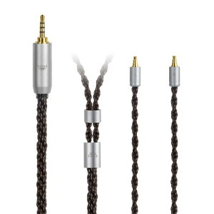 okcsc ZT8 ���P�[�u�� IE40Pro �P�[�u�� �C���z���P�[�u�� 8�c OFC �����b�L SENNHEISER�p IE40 Pro�ɓK�� 2.5mm