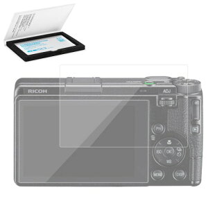 JJC RICOH GR IV �K���X�t�B���� �Ռ��z�� ���d�x9H �C�A�h�~ �w��h�~ ���ˌy�� �ȒP�\�t 95%���ߗ� 0.3mm���K���X ���� ���� ��U�h�~ ���R�[ GR IV �t���t�B����