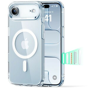 ESR iPhone Air �P�[�X �ɔ� ���C�����X�[�d �X�g���b�v�z�[���t�� �G�A�K�[�h�R�[�i�[ 25W�����[�d Qi2.2�Ή� 4H���ɋ����w�� ���h�~ ����~�� �w��h�~ �ϏՌ� �ω��� �}�O�l�b�g�X�}�z�P�[