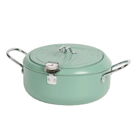 天ぷら 天ぷら鍋 揚げ鍋 24cm 鉄製 IH対応 ガス火 おしゃれ かわいい 鍋 ih バット蓋付き 取っ手付き 少ない油 コンパクト キッチン用品 調理器具