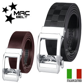 イタリアンレザー ベルト メンズ 穴なし 紳士ベルト オートロック チェック柄 市松模様 本革 大きいサイズ ブランド 本革ベルト おしゃれ 穴なしベルト メンズベルト カジュアル 高級 イタリア レザー ゴルフベルト 一枚革 無段階 MBGI-MBCI-505sv