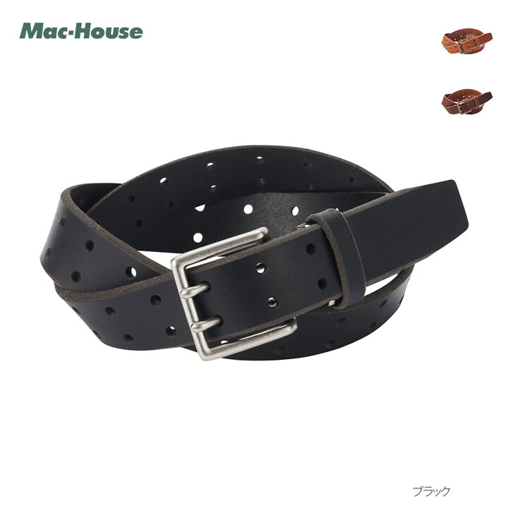 楽天市場】[全品対象☆最大20％OFFクーポン]ベルト Wパンチングベルト 