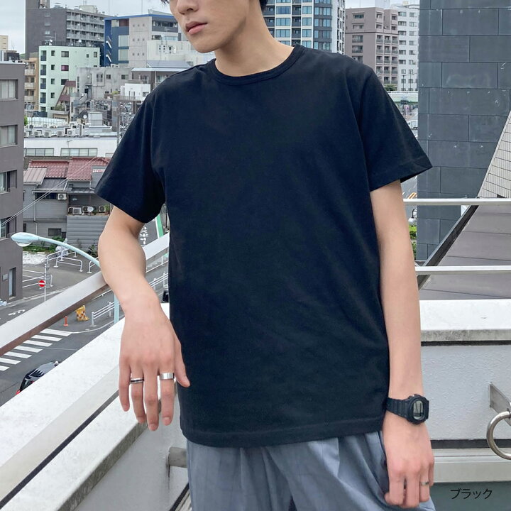 楽天市場 半袖tシャツ 無地 メンズ トップス 綿100 抗菌防臭 カットソー Mac House楽天市場店