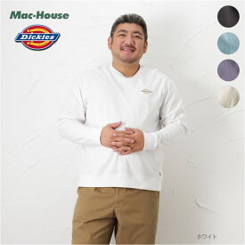 [全品対象★最大20％OFFクーポン4/23まで]あす楽 ディッキーズ Dickies [大きいサイズ] 長袖Tシャツ ロンT メンズ ビッグサイズ ラージサイズ キングサイズ トップス 綿100% バックプリント カットソー