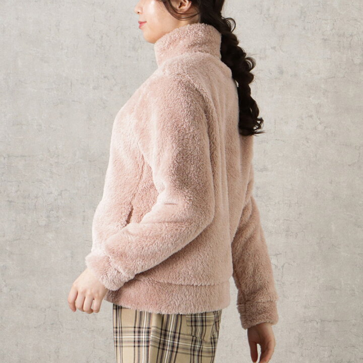 楽天市場】[期間限定☆最大10％OFFクーポン]ジャケット ボア 無地 