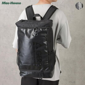 デイパック リュックサック バックパック 24L 撥水 メッシュ 通気性 内ポケット ロゴ リュック 鞄 バッグ かばん