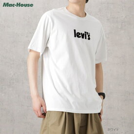 リーバイス Levi's 半袖Tシャツ メンズ 綿100% コットン トップス ロゴ プリント クルーネック カットソー [選べる福袋対象]