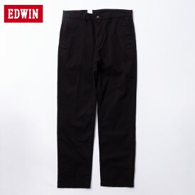エドウィン EDWIN チノパン カラーパンツ メンズ ストレッチ ストレート ボトムス 玉縁ポケット ロングパンツ