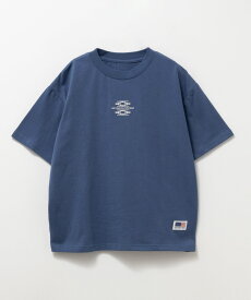半袖Tシャツ キッズ 子供服 男の子 女の子 ボーイズ ガールズ トップス USコットン 綿100% 刺繍 クルーネック カットソー
