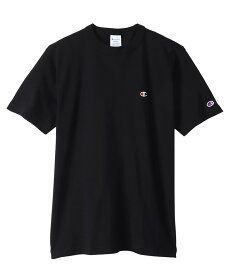[特別価格][6/1～更にクーポンで割引]チャンピオン Champion 半袖Tシャツ メンズ USAコットン 綿100％ トップス ワンポイント ロゴ 刺繍 クルーネック カットソー