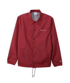 [15日P5倍！更にクーポン割]チャンピオン Champion コーチジャケット メンズ メッシュ 裏地付き ポケット アウター ワンポイント ロゴ刺繍 シンプル スポーティ ジャケット ライトアウター