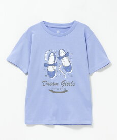 [特別価格][15日P5倍！更にクーポン割]Tシャツ 子供服 女の子 キッズ 半袖 綿100％ コットン ガールズ トップス うさぎ プリント ネームタグ 通学 通園 クルーネック カットソー