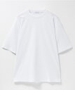 [今だけ！2点以上10％OFFクーポン]アーバンコレクション URBAN COLLECTION Tシャツ メンズ 半袖 ジャガード素材 ストレッチ トップス 無地 白 黒 クルーネック カットソー ユニセックス レディース