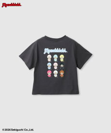 [今だけ！選べる3種クーポンでお得]モンチッチ Tシャツ 子供服 女の子 キッズ 半袖 ガールズ トップス キャラクター 刺繍 プリント クルーネック カットソー