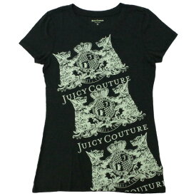 ジューシークチュール／JUICY COUTURES/S CREW TシャツJG000378-001サイズM アウトレット【10P03Dec16】