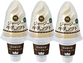 オハヨー ジャージー牛乳ソフト カフェラテ ×3個 アイス バニラ アイスクリーム コーン 冷凍 サタプラ サタデープラス ひたすら試してランキング