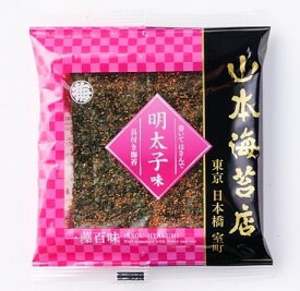 山本海苔店 一藻百味 明太子味 4切3枚入り 明太子 海苔 のり おにぎり ごはん ご飯 お供