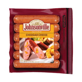 ジョンソンヴィル チェダーチーズ 1袋 6本入 360g ウィンナー 冷蔵 ラヴィット