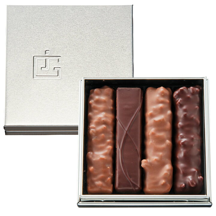 楽天市場 Jacques Genin ジャックジュナン バーグルモン 1箱 4個入 22 バレンタイン チョコレート ショコラ スイーツ ギフト チョコ お菓子 自分 本命 義理 子供 Macaron