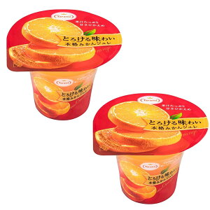 たらみ とろける味わい 本格みかんジュレ 210g×2個 みかんゼリー ゼリー ジュレドフリュイ ラヴィット