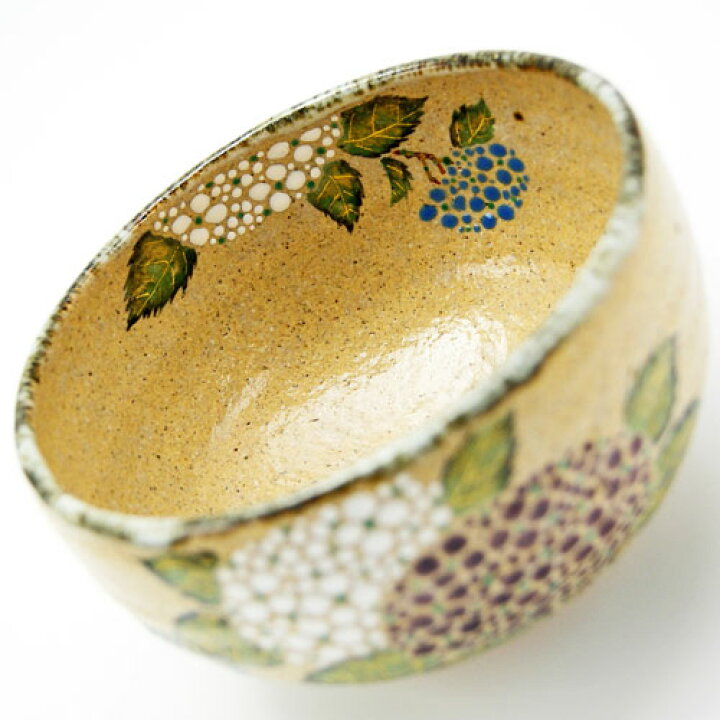 抹茶碗 紫陽花絵 夏物 茶道具 陶磁器 抹茶お点前用 茶の湯用品