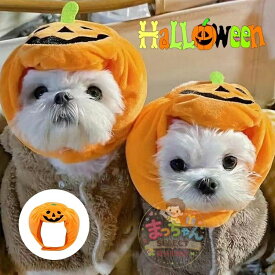 ペット帽子 カボチャ 犬猫用 コスプレ ハロウィン ペット 被り物 ハット 帽子 コスチューム 犬 猫 わんちゃん ねこちゃん アクセサリー 記念日 コスプレ 写真撮影 パーティー コスプレ 変身 おもしろい ドッグウェア