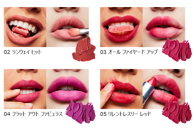 楽天市場】M・A・C マック リップスティック Retro Matte Lipstick