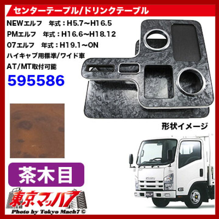 楽天市場】595586 センターテーブル いすゞNEWエルフ・PMエルフ・07 