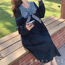 楽天市場】異素材mixワンピース デニムの通販