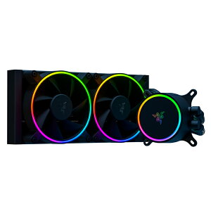 y[\zyVizRazer Hanbo Chroma - RGB AIO Liquid Cooler 240MM (aRGB Pump Cap) N[[ ̂͂ύX]syꏜz