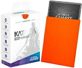 【新品】【TTAC】Ultimate Guard Katana スリーブ 標準サイズ　オレンジ[お取寄せ品]