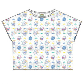 【新品】おそ松さん×Sanrio characters 総柄Tシャツ(カラ松)★アニメ『第3期』決定☆アウトレットSALE★[別倉庫から取り寄せ]
