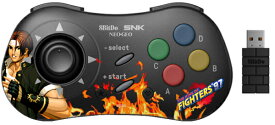 【新品】【ETC_G】8BitDo NEOGEO Wireless Controller Kyo Kusanagi / 草薙京[在庫品]