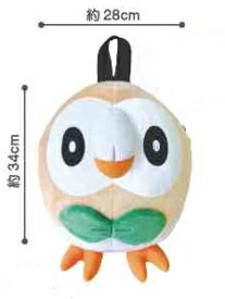 【11/25発売★予約】【新品】【plushtoy】ポケモン ぬいぐるみリュック　モクロー[予約品]