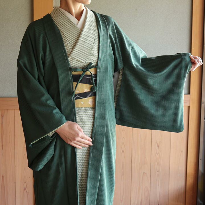 楽天市場】＼最大2000円クーポン／[ 日本製 ] 洗える 長羽織 色無地 