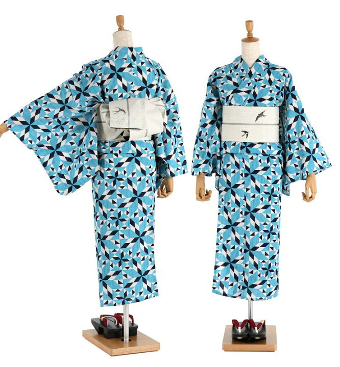 楽天市場】＼22周年記念大感謝祭!／[ 洗える 浴衣 ] 寄木細工 
