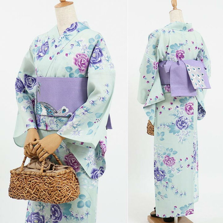 楽天市場】[豪華な刺繍！] 絽 細帯 半巾帯 孔雀刺繍 フジイロ 108-302 