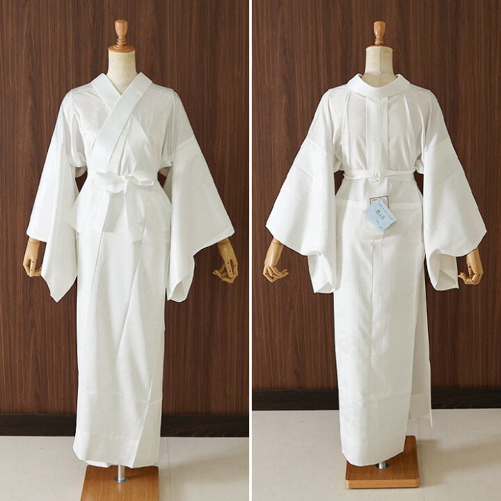 新品】東レシルック 紙人形 長襦袢 (白)道長 160～163cm KP-5
