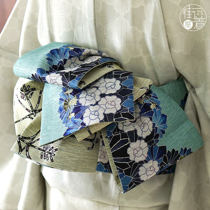 楽天市場】＼2点で3％OFFクーポン／「召しませ花」半幅帯 花の杜  