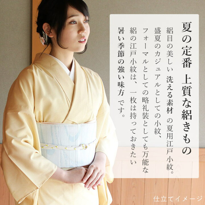 楽天市場】＼2点で3％OFFクーポン／ [ 洗える着物 絽 江戸小紋 ] 東 