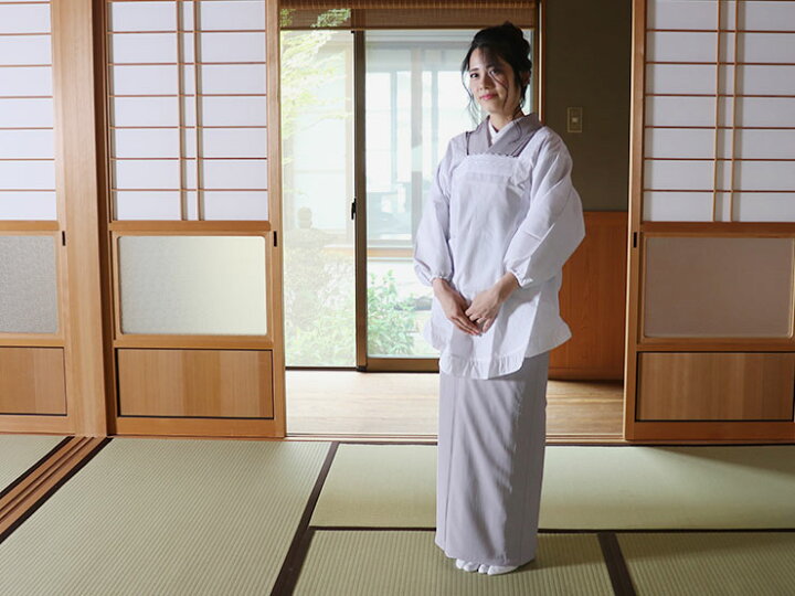 お得セット 割烹着 白 和装エプロン 着物 日本製 85cm丈 洗える 短め レース フリル ショート丈 冠婚葬祭 撥水 撥油 汚れ防止 Shipsctc Org