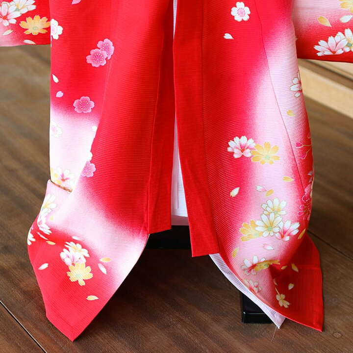 楽天市場】[ 夏用 絽 ] お宮参り 女の子 初着 産着 雪輪に鈴 赤 正絹